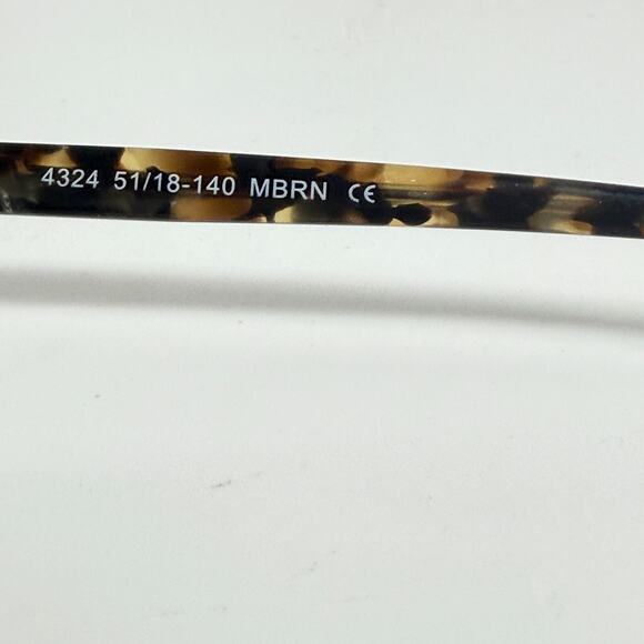 Helium 4324 MBRN 51-18-140 Matte Brown Metal Full Rim Eyeglasses Frame H17821 - Picture 6 of 7